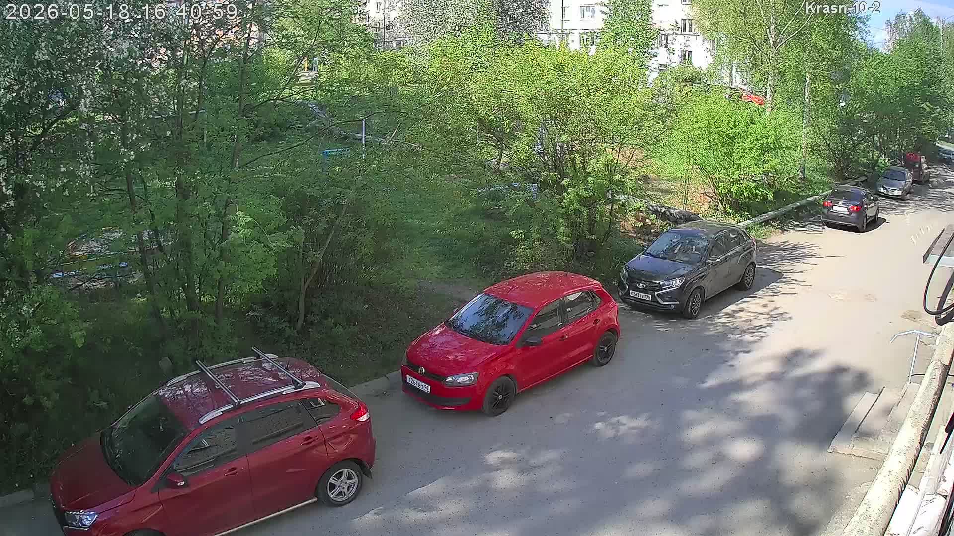 двор Красноармейская 10 (1 камера)