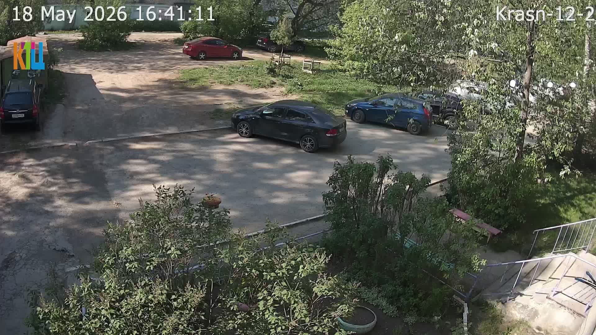 двор Красноармейская 12 (1 камера)