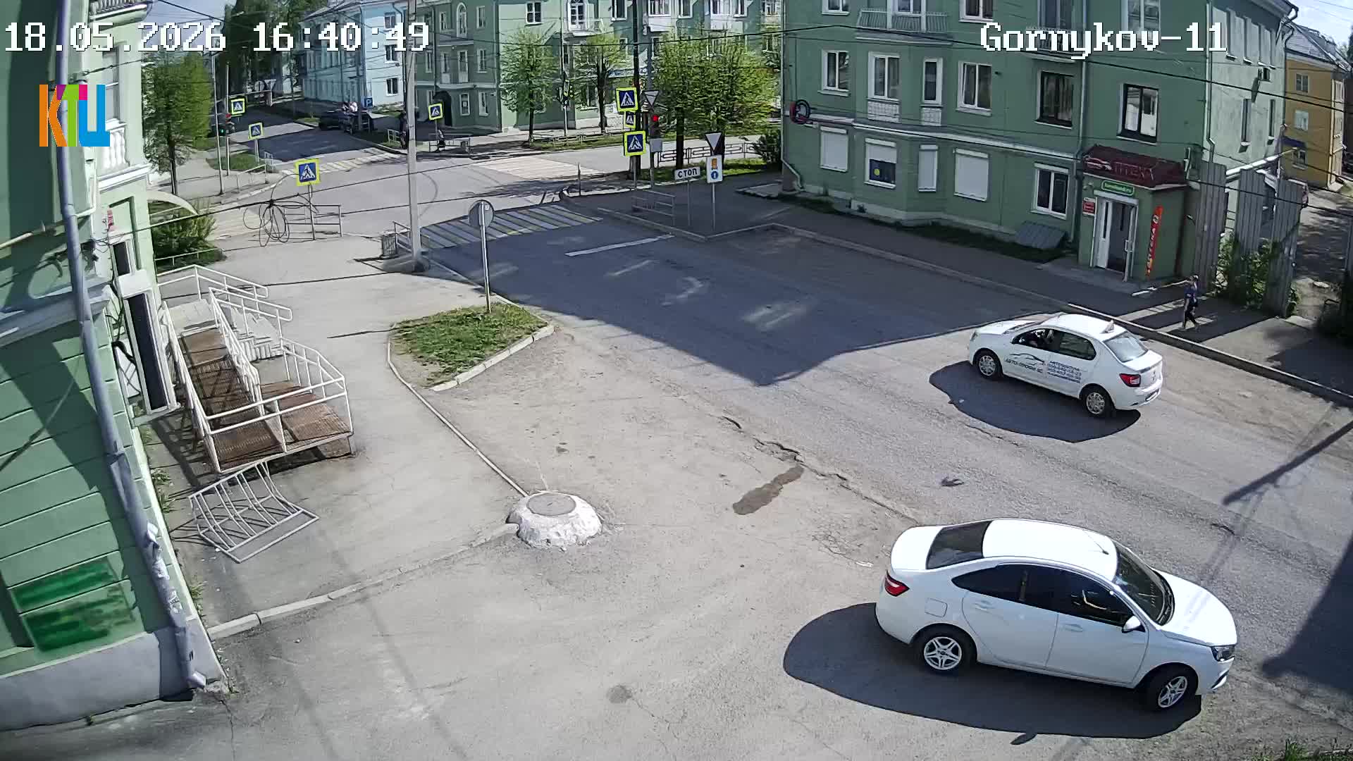 перекресток Горняков-Строителей